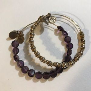 Alex and Ani Beaced Bracelets